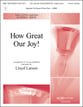 How Great Our Joy! Handbell sheet music cover